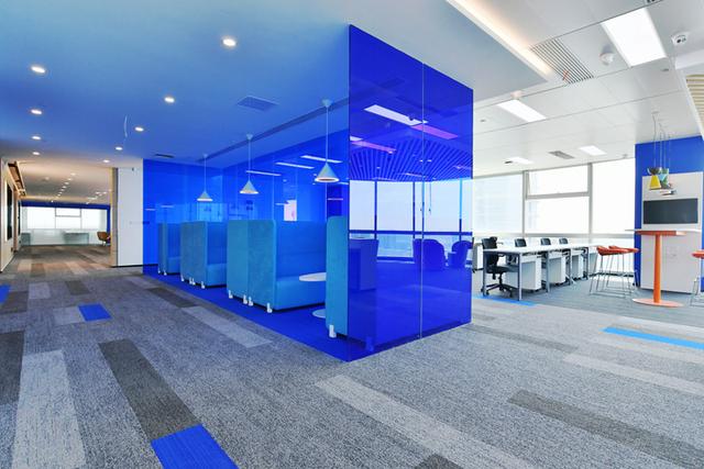 科技公司辦公室裝修設(shè)計案例,這辦公環(huán)境也太好了